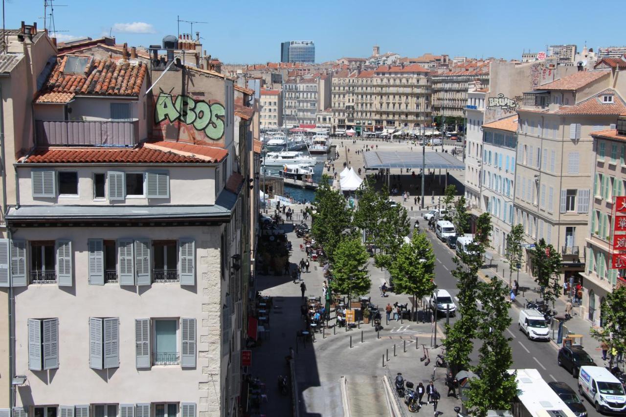 Superbe Duplex Avec Vue Imprenable Sur Le Vieux Port Apartamento Marselha Exterior foto